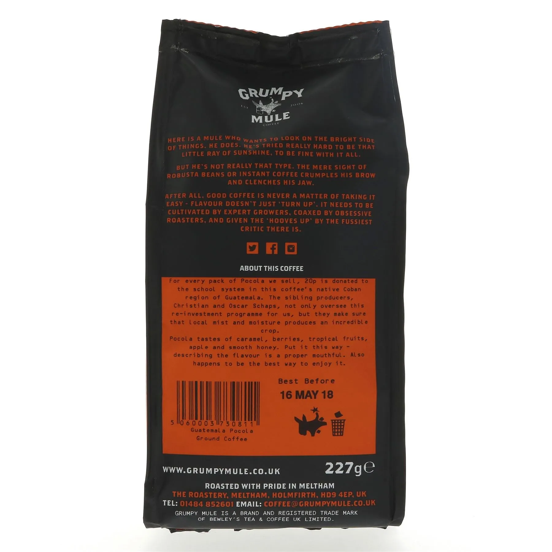 Grumpy Mule | Guatemala Pocola | 227G