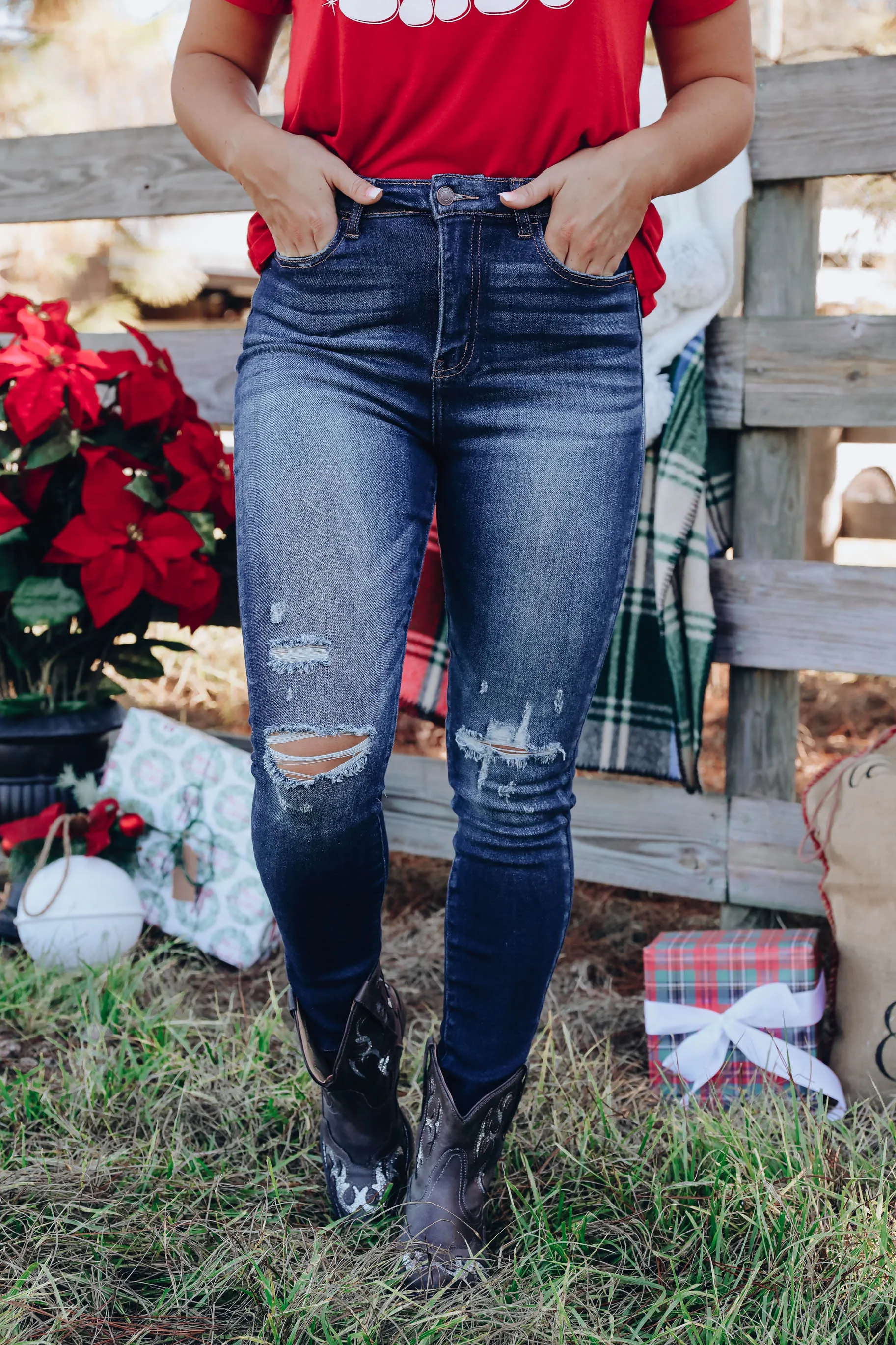 Helena High-Rise Skinny Jeans
