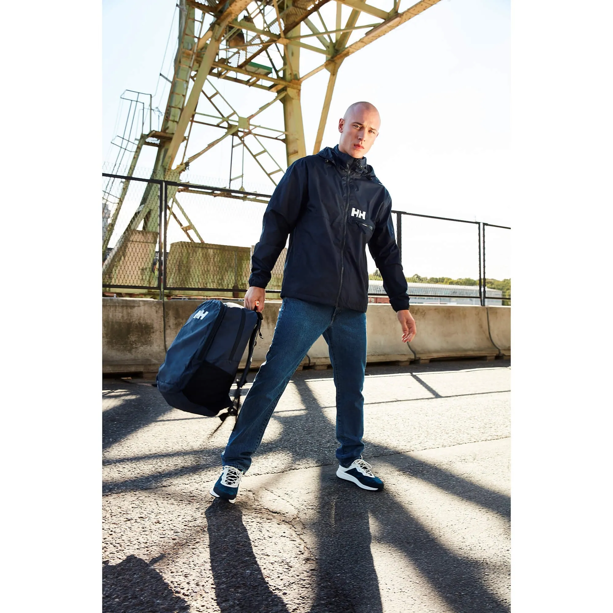 HELLY HANSEN ACTIVE STRIDE JACKET NAVY