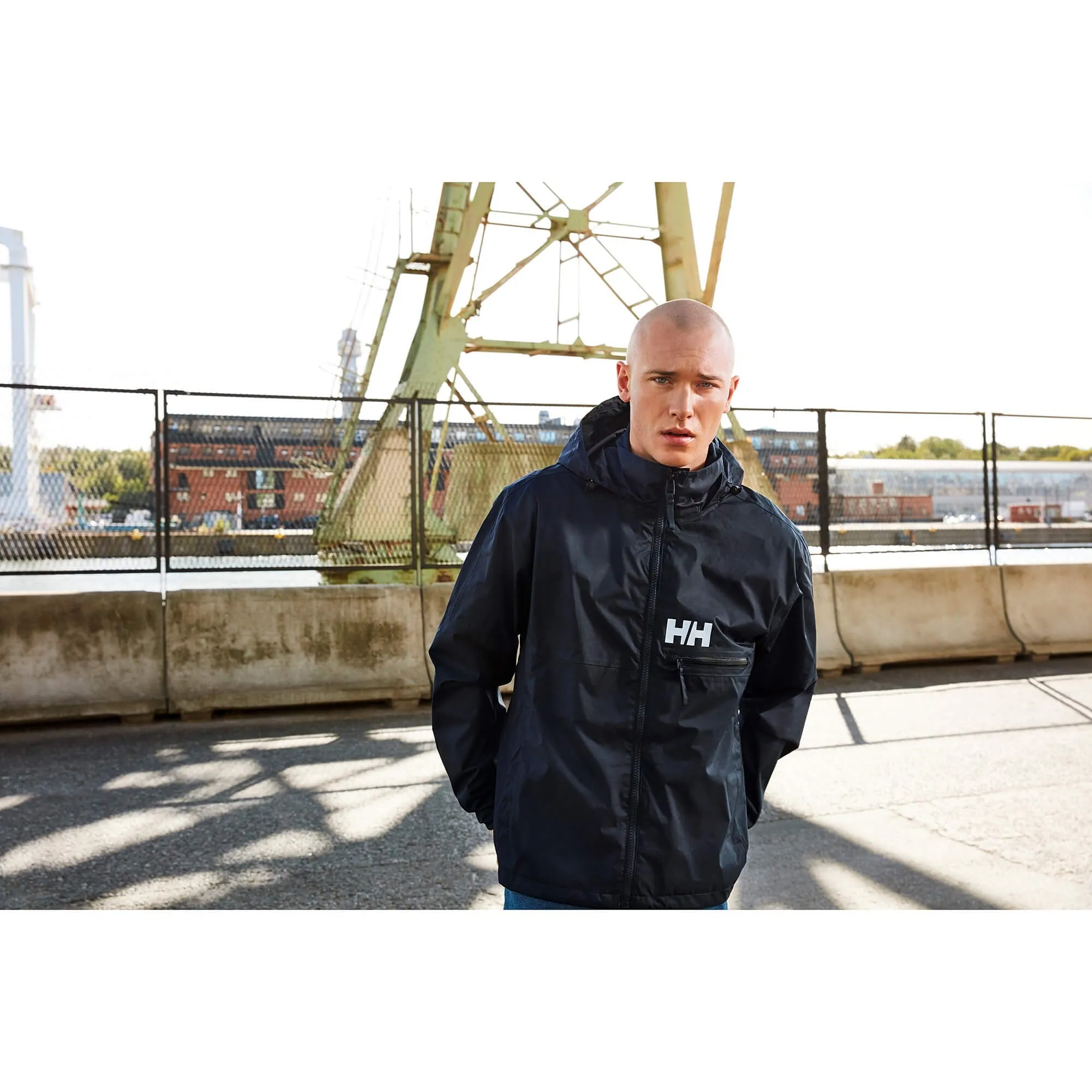 HELLY HANSEN ACTIVE STRIDE JACKET NAVY