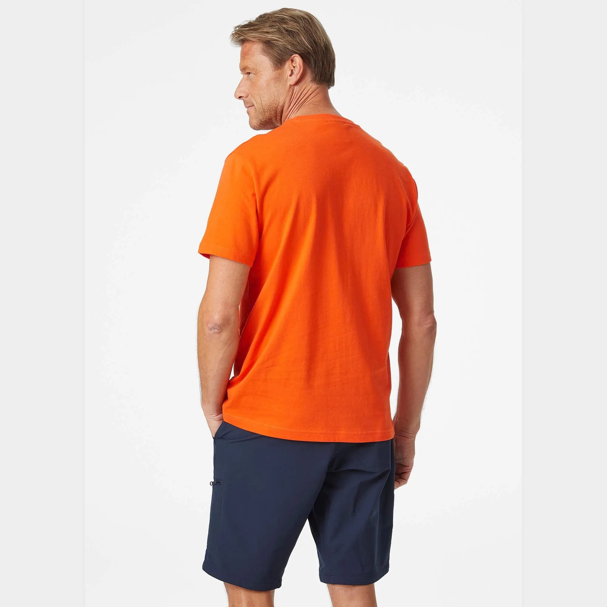 HELLY HANSEN ACTIVE T-SHIRT BRIGHT ORANGE