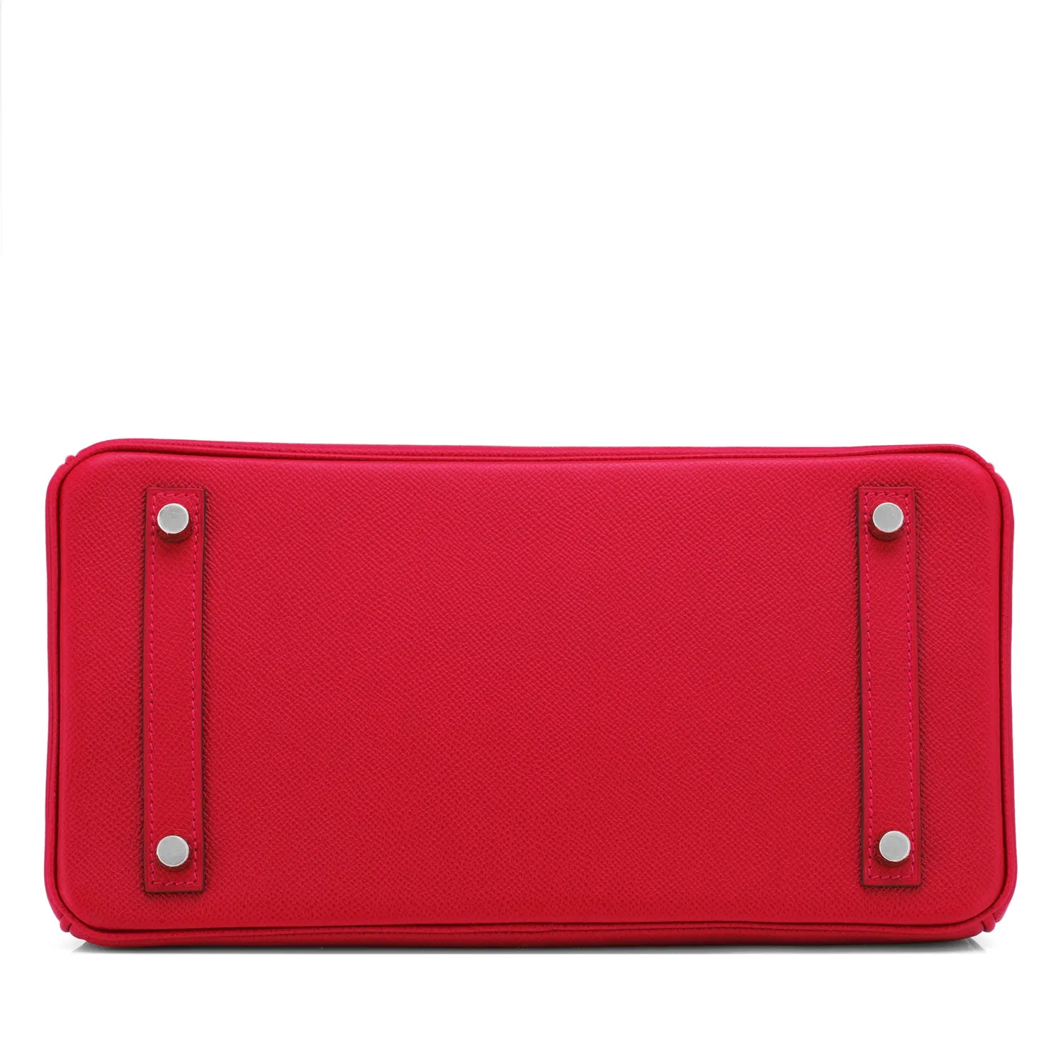 Hermes Rouge Casaque 30cm Birkin Bag Epsom Palladium Hardware