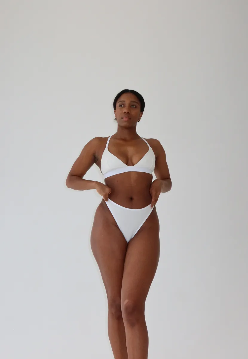 High Rise Thong, Butter