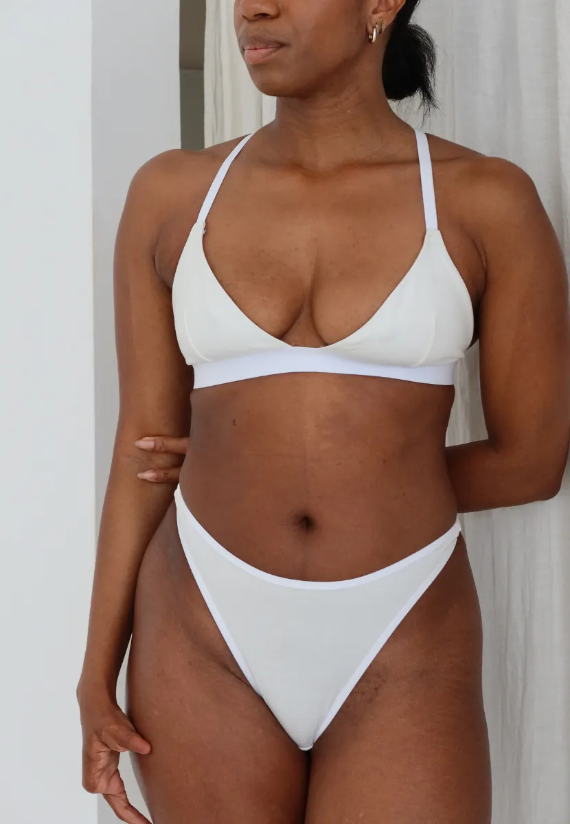 High Rise Thong, Butter