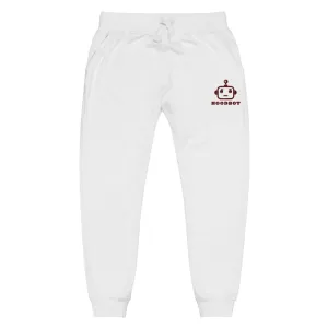 HOODBOT - MAROON Fleece Sweatpants (Unisex)