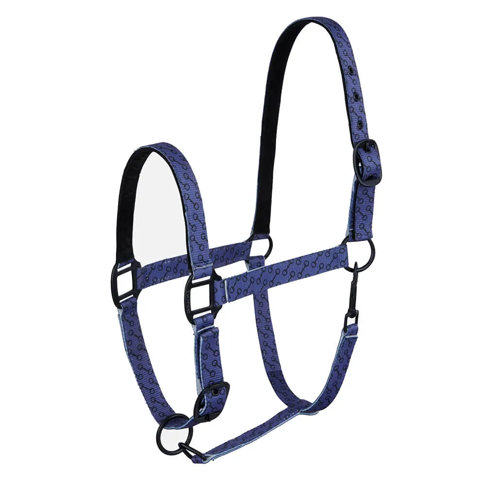 Horze Noir Bit Printed Halter