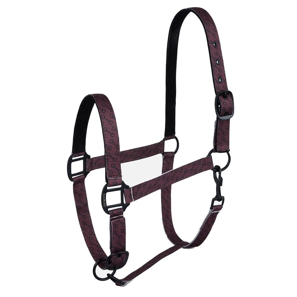 Horze Noir Bit Printed Halter