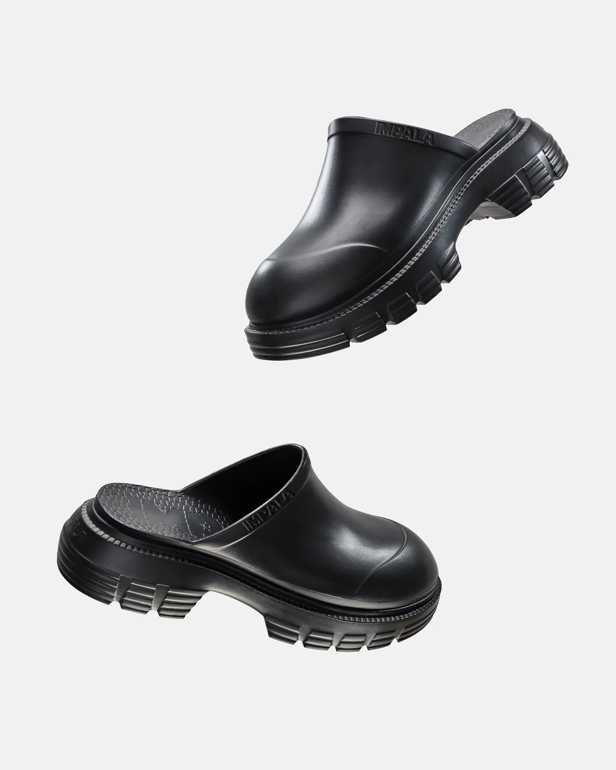 Impala Bubble Soft Mule - Onyx Black