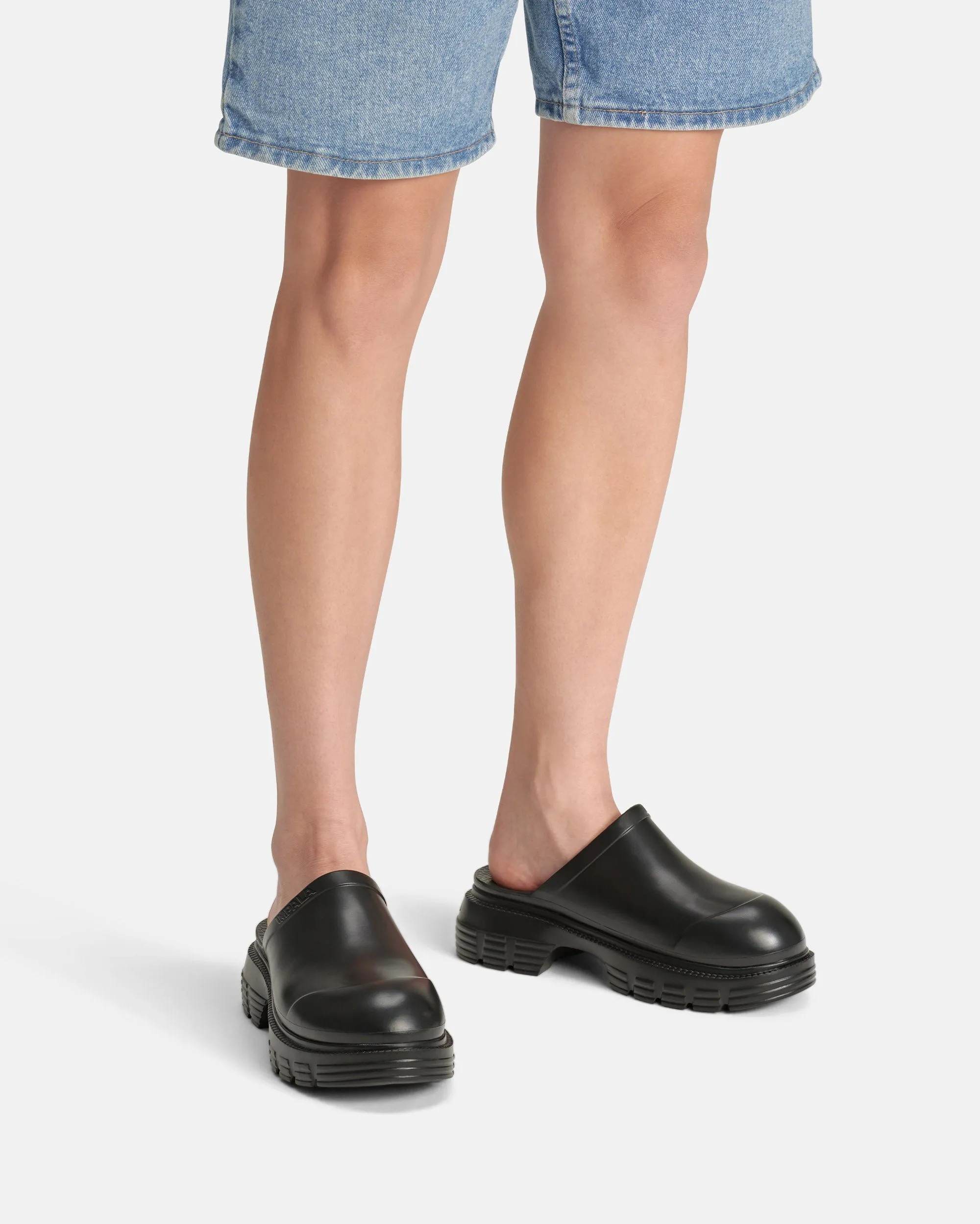 Impala Bubble Soft Mule - Onyx Black