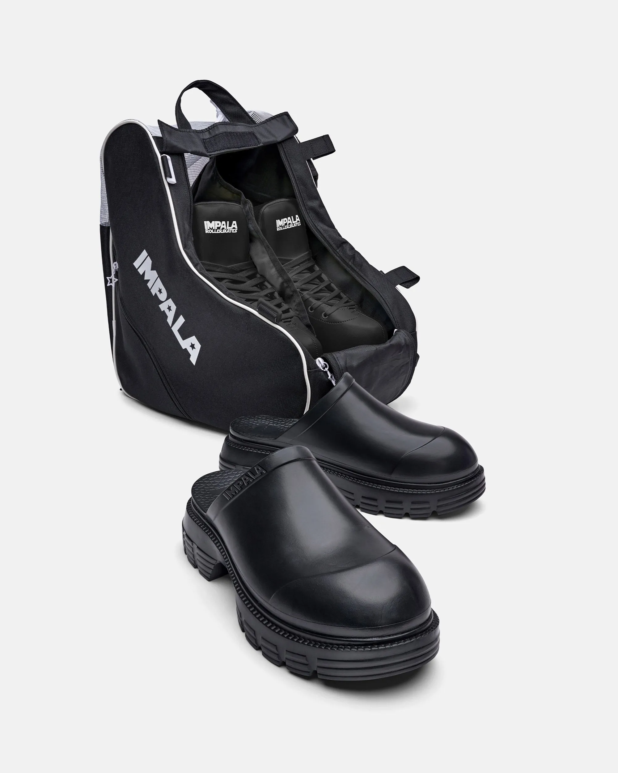 Impala Bubble Soft Mule - Onyx Black