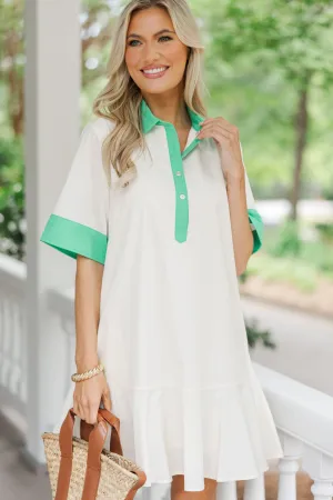 In Your Prime Cream Dress