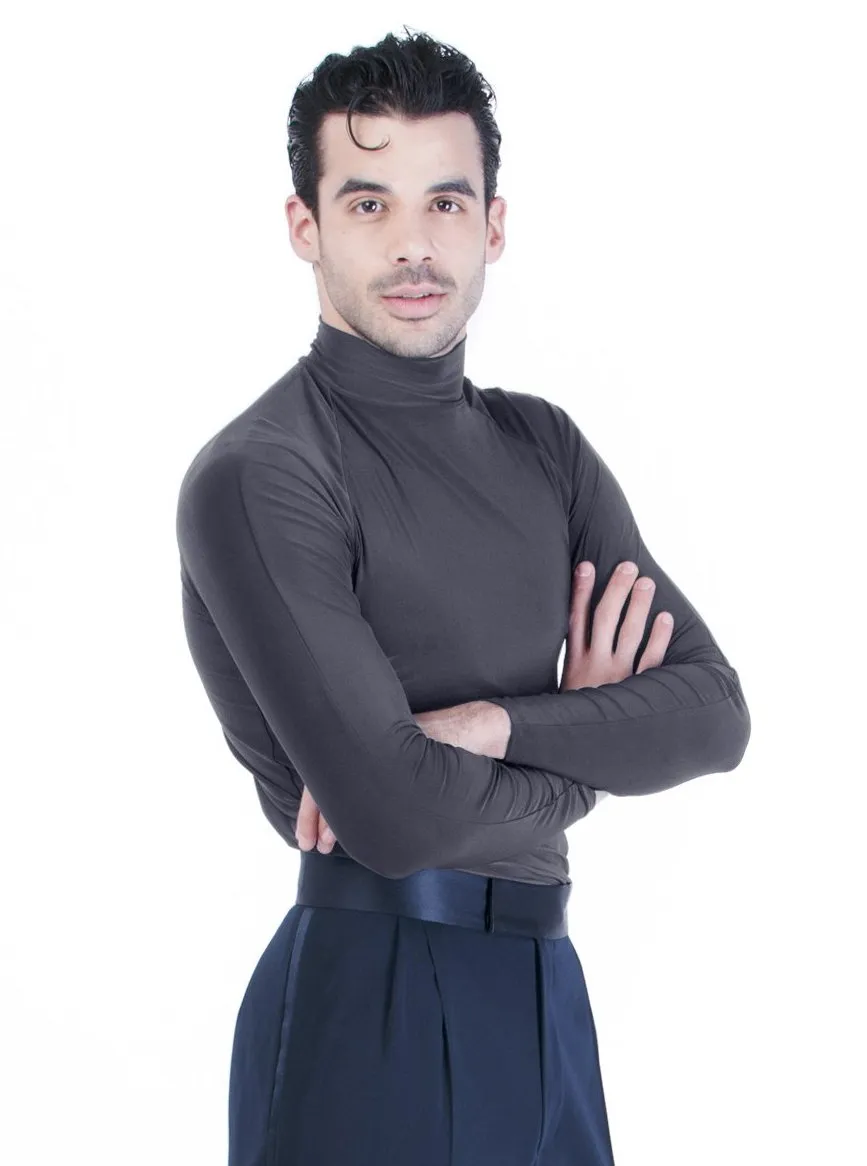 Ivan Turtleneck Shirt - Steel