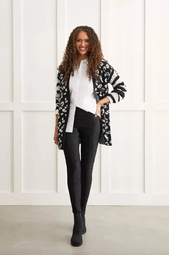 Jackie Faux Suede Legging