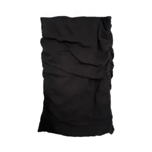James Perse Ruched Black Skirt Small (Size 1 See Size Chart) - Semi Adjustable
