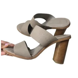 Joie Taupe Grey Heels Size 38/US 8