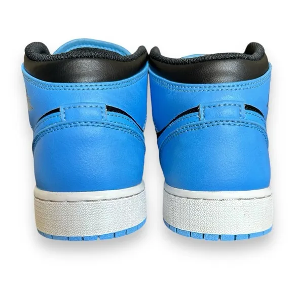 Jordan 1 Mid University Blue Black