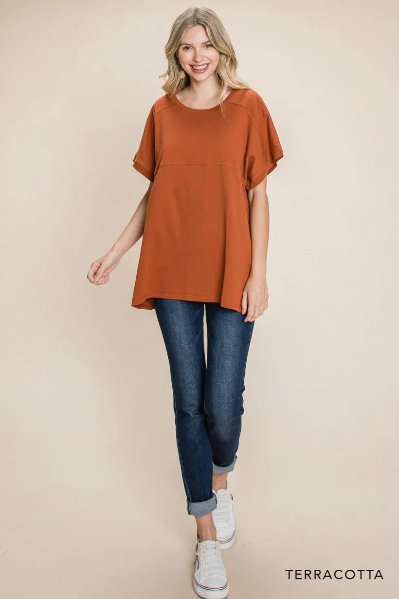 Keeping It Basic Short Sleeve Top