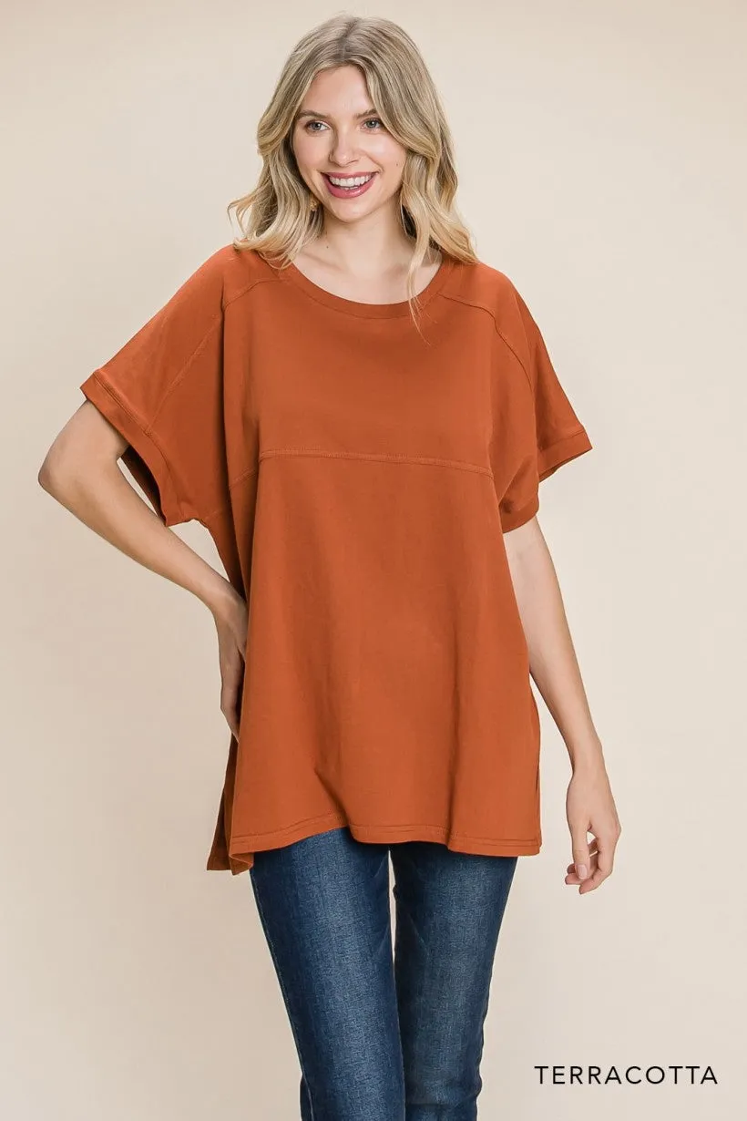 Keeping It Basic Short Sleeve Top