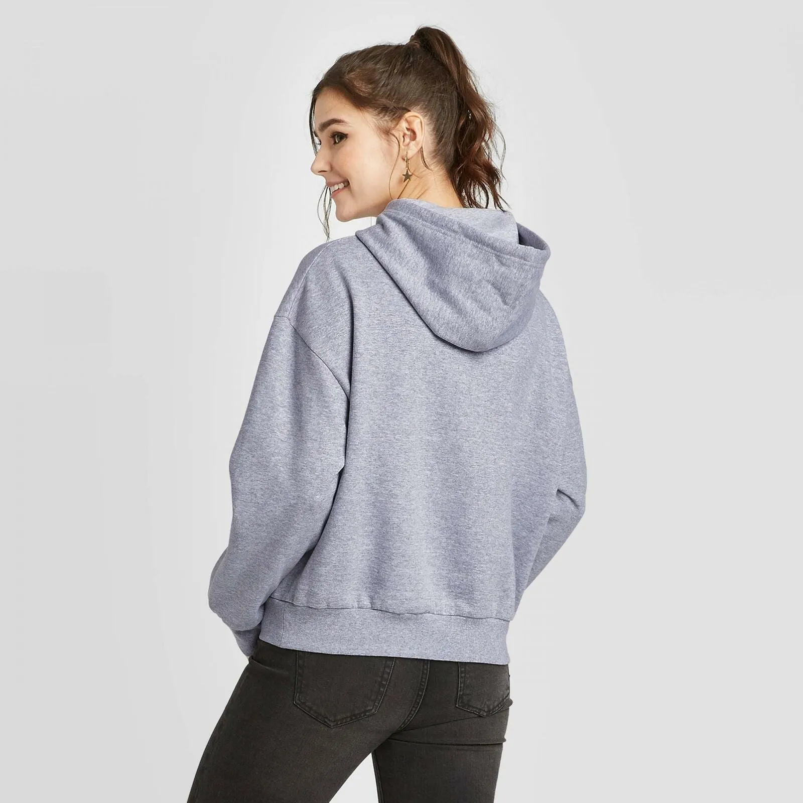 Keith Haring Women's Hooded Graphic Sweatshirt