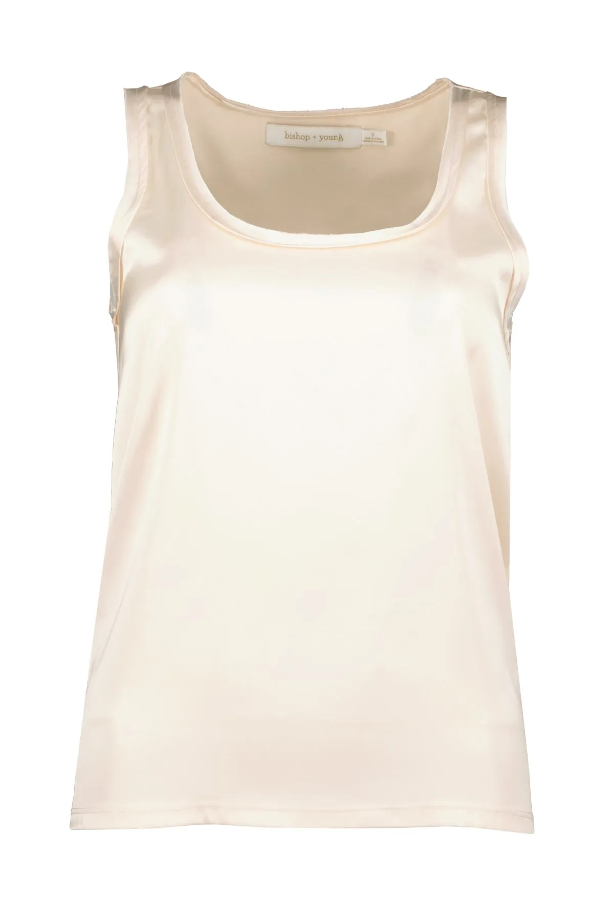 KNIT BACK TANK-PEARL