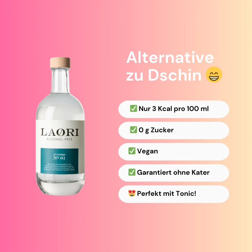 Laori Juniper No. 1 Gin Alternative alkoholfrei 500 ml