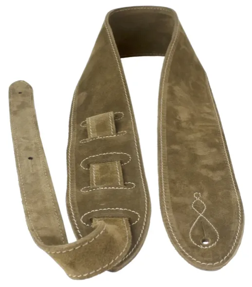 Leathergraft Comfy Guitar Strap, Beige