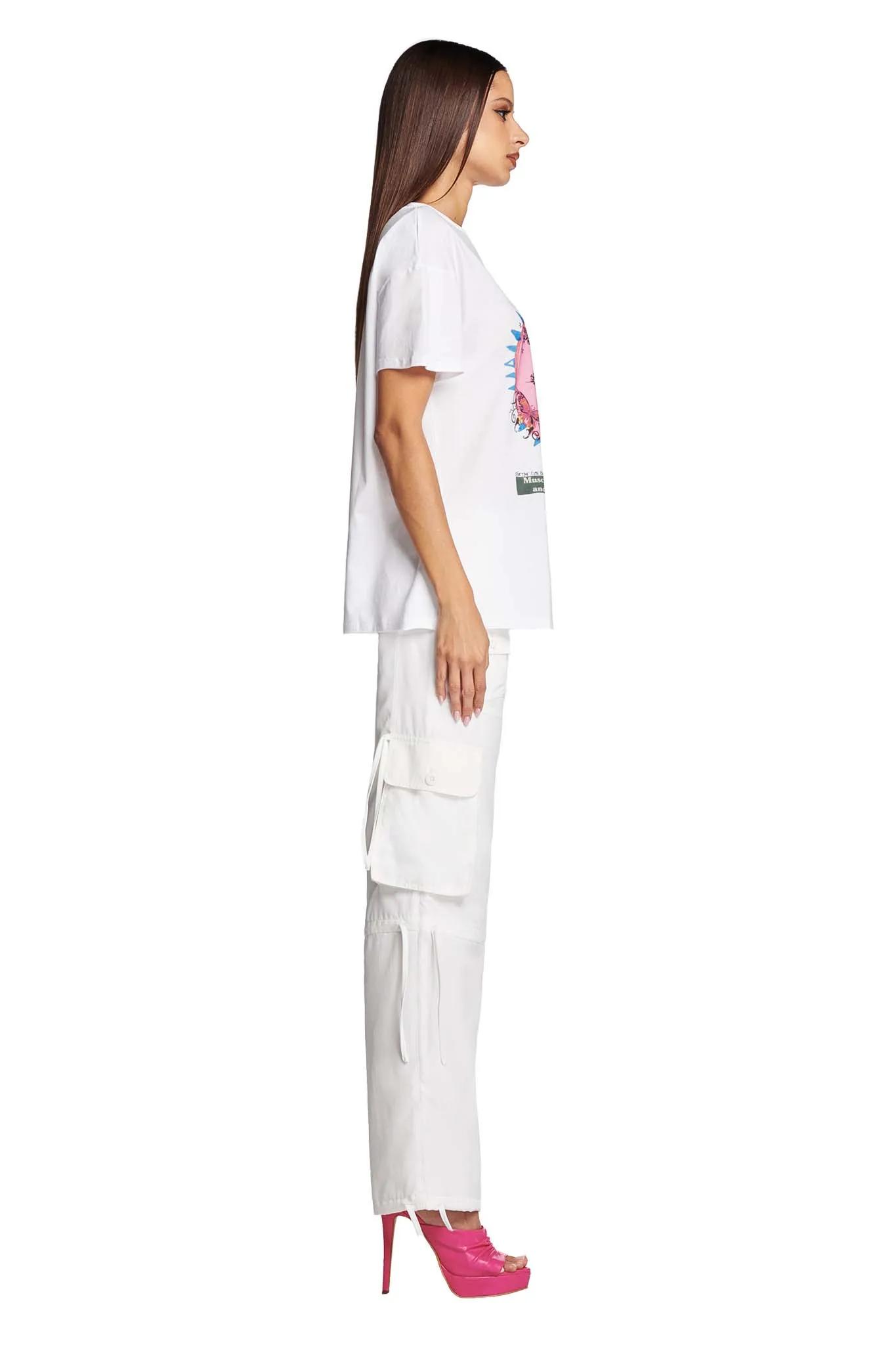 LIL MAMI OVERSIZE TEE - WHITE