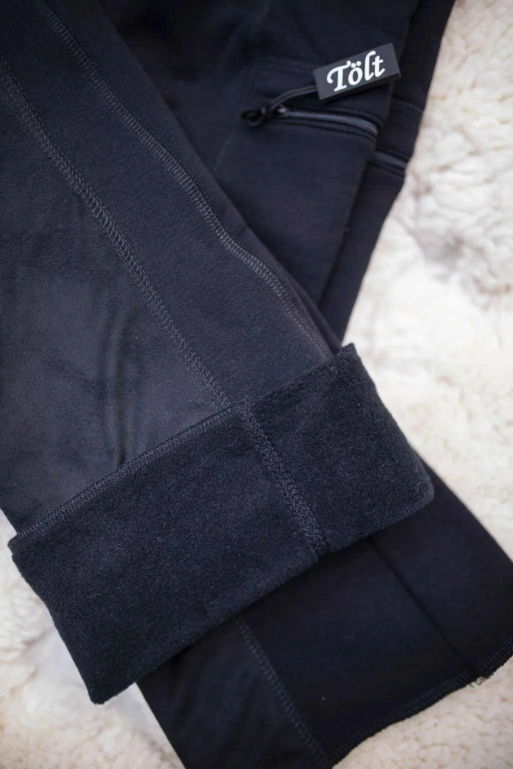 Limited Production Winter Felt-lined Boot-Cut Cargo Pant in Burnt Orange
