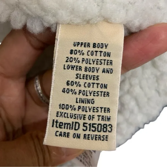 L.L. Bean green fleece jacket size XS