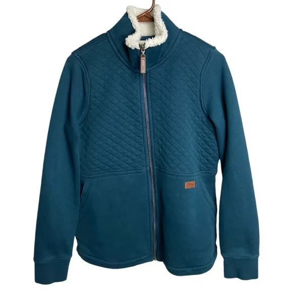L.L. Bean green fleece jacket size XS