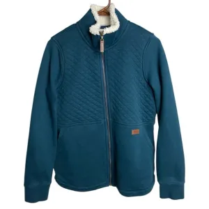 L.L. Bean green fleece jacket size XS