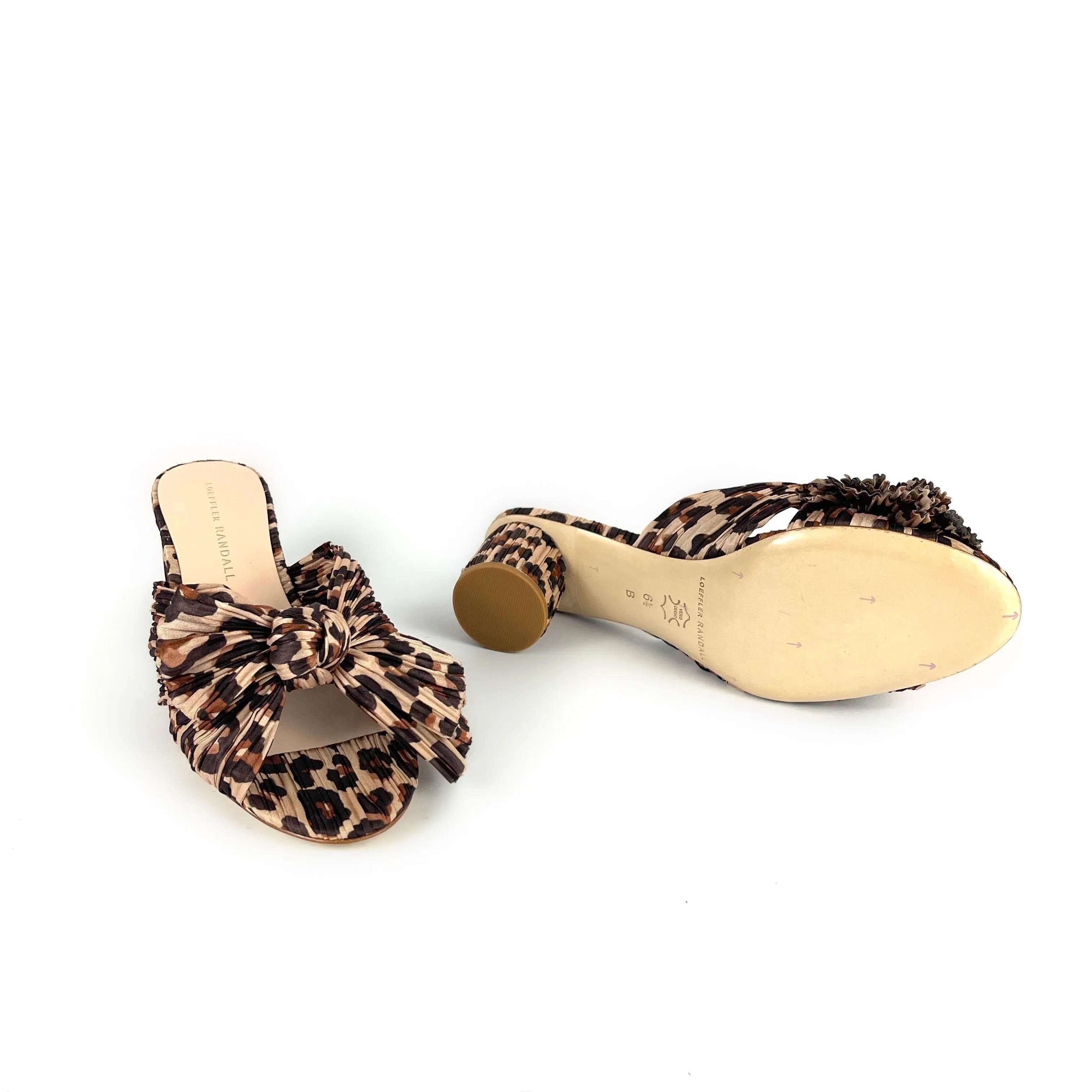 Loeffler Randall - Emilia (Leopard Pleated)