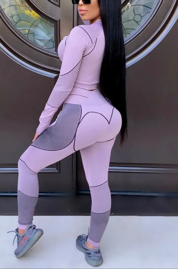 Long Sleeve Activewear  Set