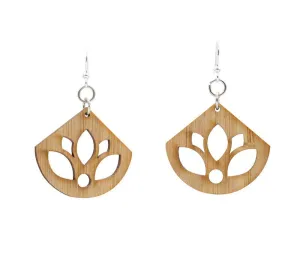 Lotus Bamboo Earrings #962