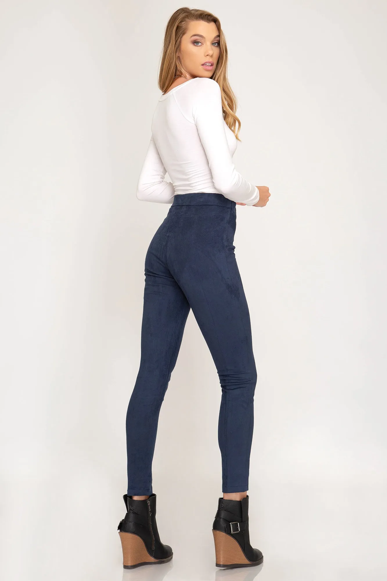 Lulu Luxe Faux Suede Pants