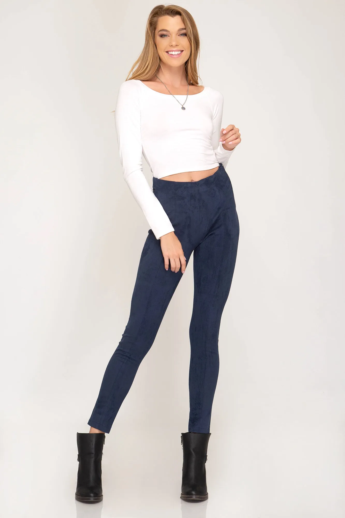 Lulu Luxe Faux Suede Pants