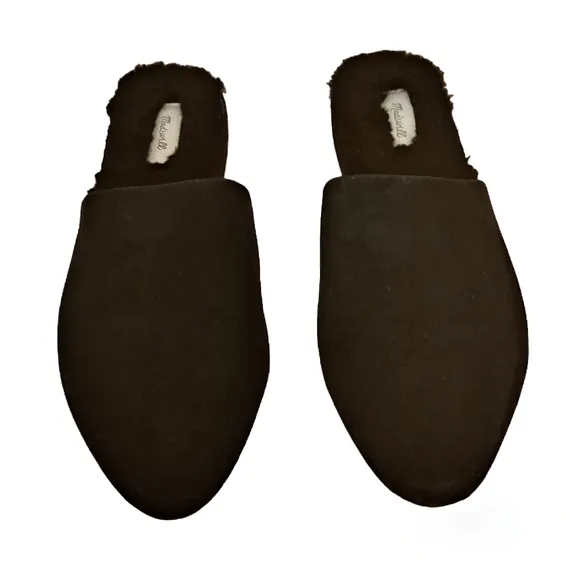 Madewell Kasey Genuine Shearling Mule