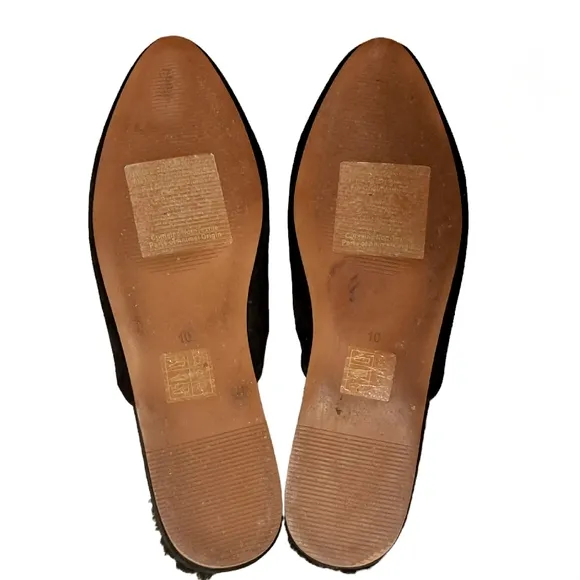 Madewell Kasey Genuine Shearling Mule