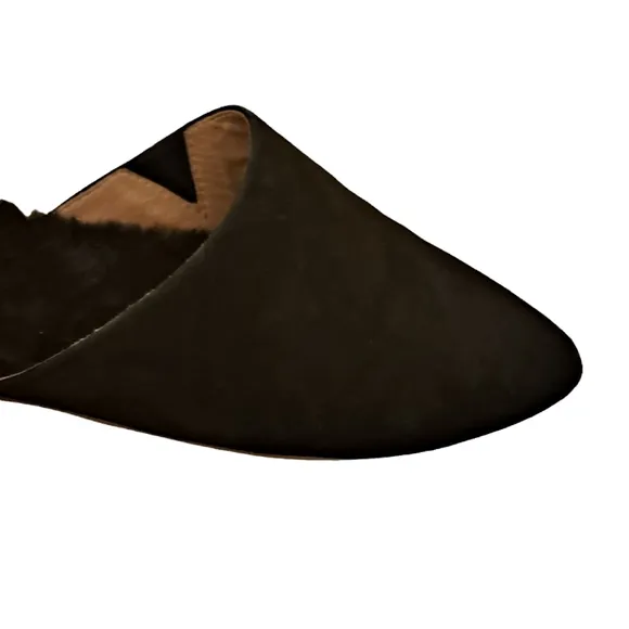 Madewell Kasey Genuine Shearling Mule