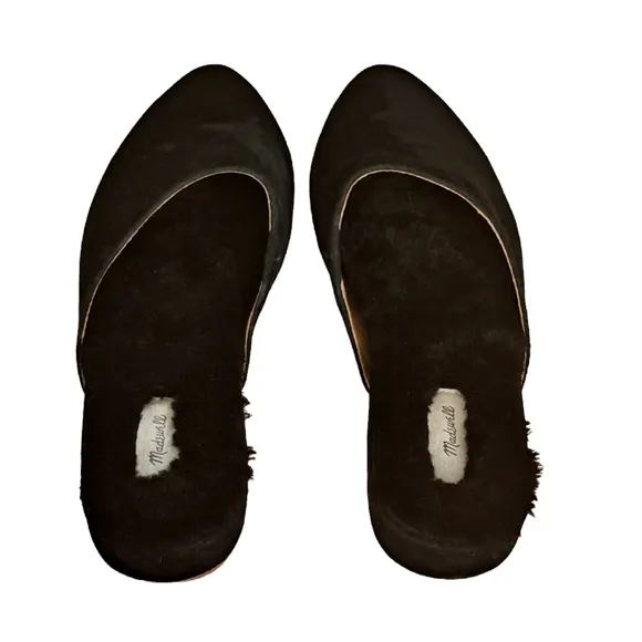 Madewell Kasey Genuine Shearling Mule