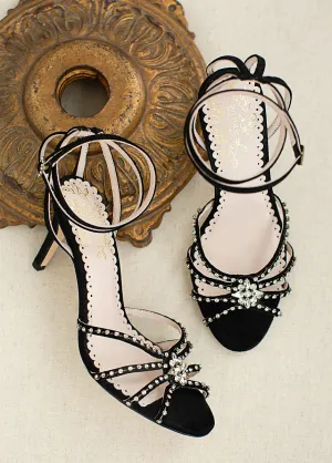 Mahina Leather Heel in Black
