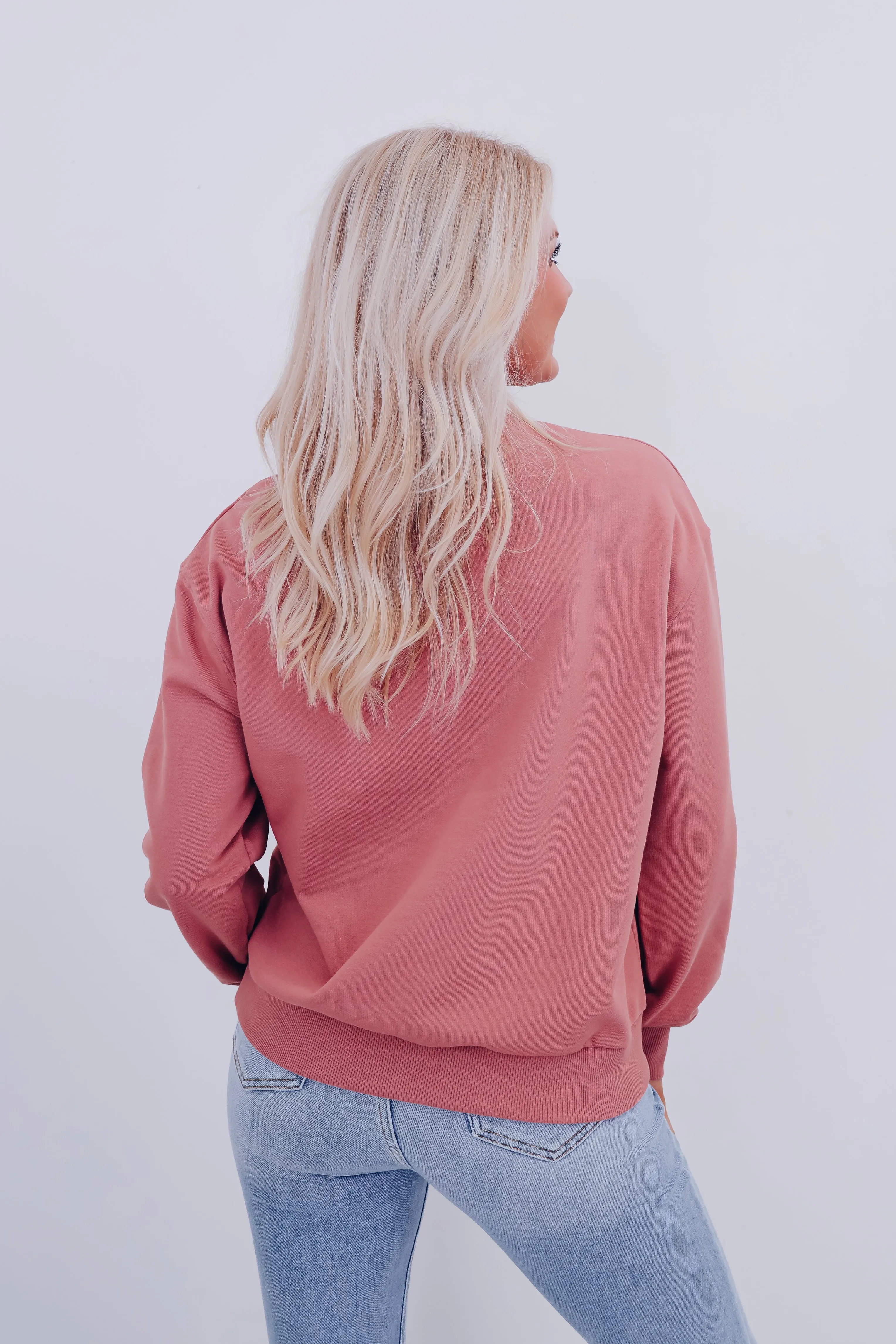 MAMA Graphic Sweatshirt - Mauve