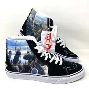 💖MEGA SALE💖VANS SK8-HI MOCA Frances Black Women   Suede Canvas  VN0A5KRHA55