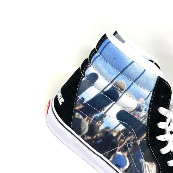 💖MEGA SALE💖VANS SK8-HI MOCA Frances Black Women   Suede Canvas  VN0A5KRHA55
