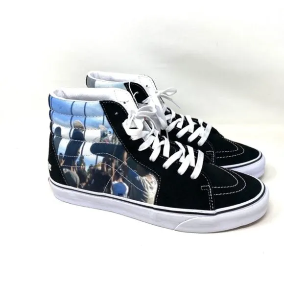 💖MEGA SALE💖VANS SK8-HI MOCA Frances Black Women   Suede Canvas  VN0A5KRHA55