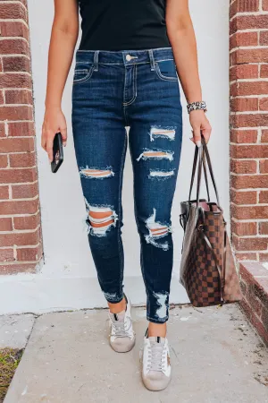Melina Mid-Rise Crop Jeans - Final Sale