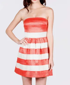 Melissa Fit And Flare Bandage Dress
