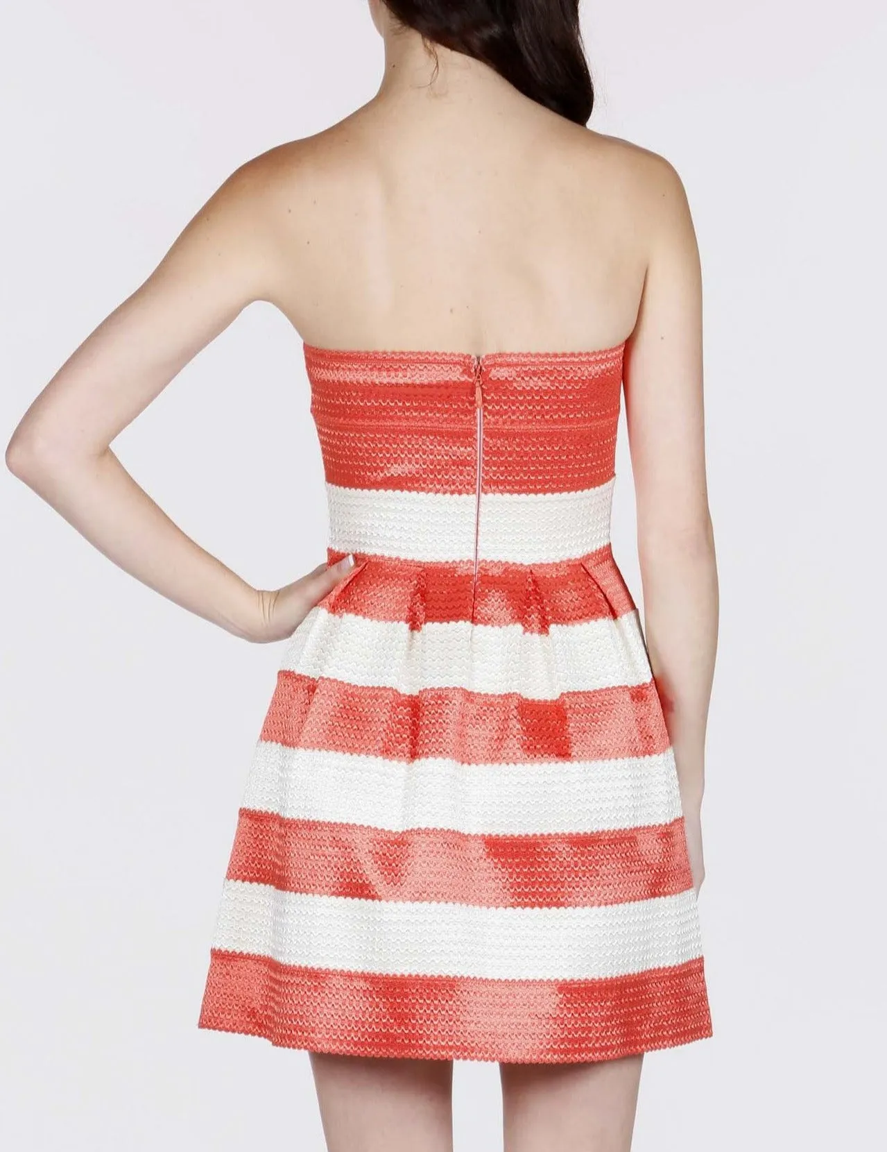 Melissa Fit And Flare Bandage Dress
