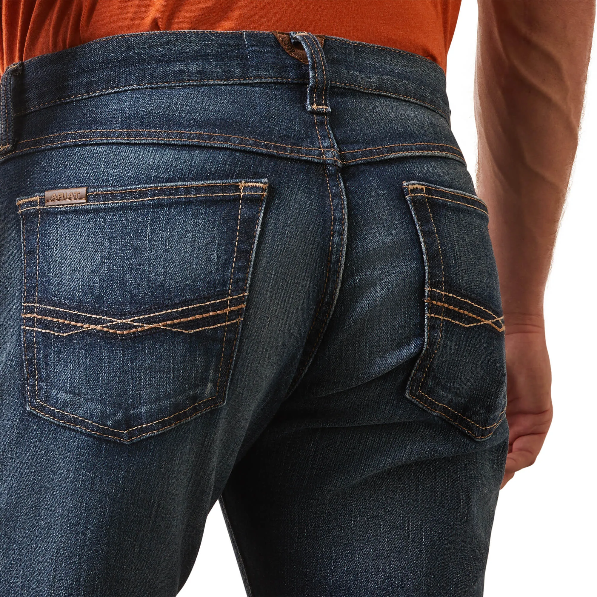 MEN'S 10026041 M7 Rocker Stretch Legacy Stackable Straight Leg Jean