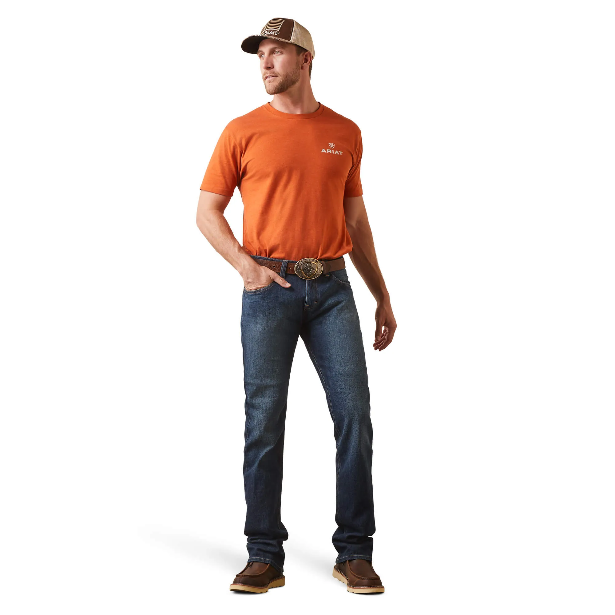 MEN'S 10026041 M7 Rocker Stretch Legacy Stackable Straight Leg Jean